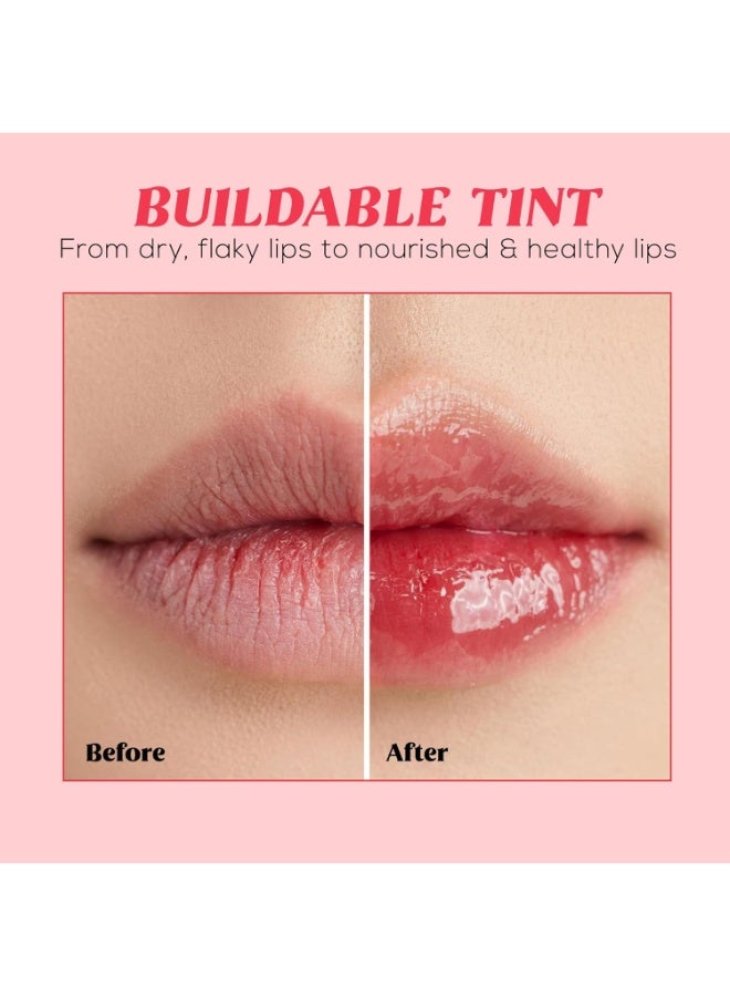 رينيه مرطب شفاه ملون من رينيه جوسي فيكس - بنكهة القرفة | لمسة نهائية لامعة وبراقة | يحمي الشفاه بعامل حماية من الشمس 30 | يُصلح ويغذي الشفاه الجافة والمتقشرة | غني بالببتيدات والسيراميدات وحمض الهيالورونيك | 10 غرام - Image 3